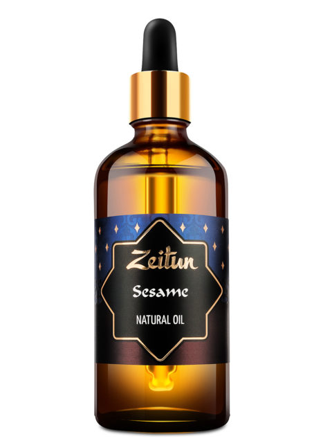 ZEITUN Натуральное растительное кунжутное масло 100 мл